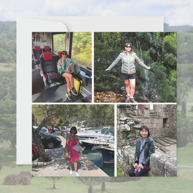 Erinnerungen fotografieren. Vier Foto Montage (Von Creator hochgeladen)