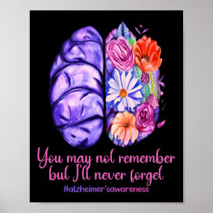 Erinnerungen Matter Alzheimer Lila Alzheimer's Awa Poster