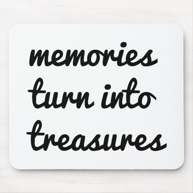 Erinnerungen Maus-Pad Mousepad (Vorne)