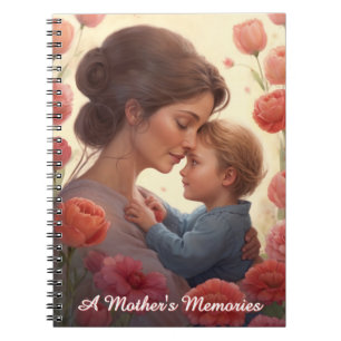 Erinnerungen-Notebook einer Mutter 2 Notizblock