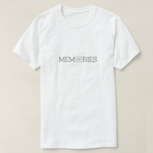 Erinnerungen Personalisiertes Foto T-Shirt