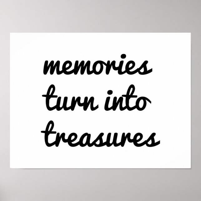 Erinnerungen Poster (Vorne)