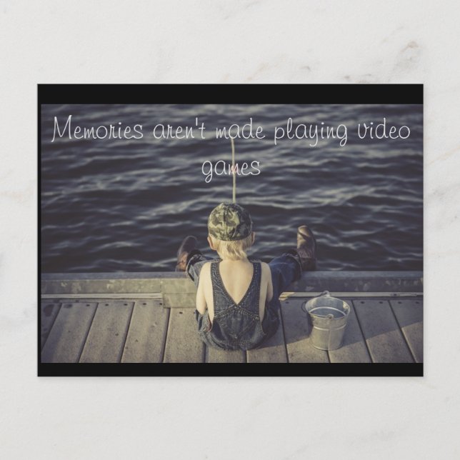 Erinnerungen Postkarte (Vorderseite)