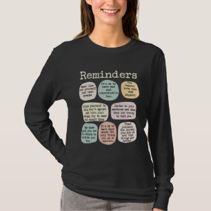 Erinnerungen Psychologie Bewusstsein für psychisch T-Shirt