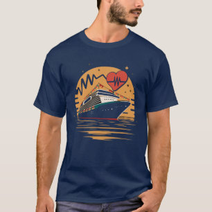 Erinnerungen schaffen, eine Kreuzfahrt nach der an T-Shirt