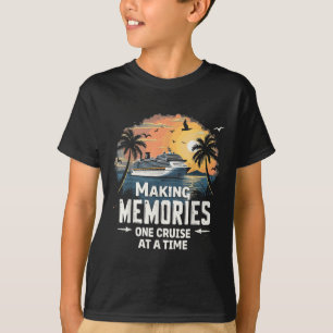 Erinnerungen schaffen, eine Kreuzfahrt nach der an T-Shirt