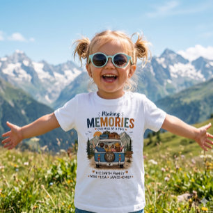 Erinnerungen schaffen, eine Meile nach der anderen Baby T-shirt