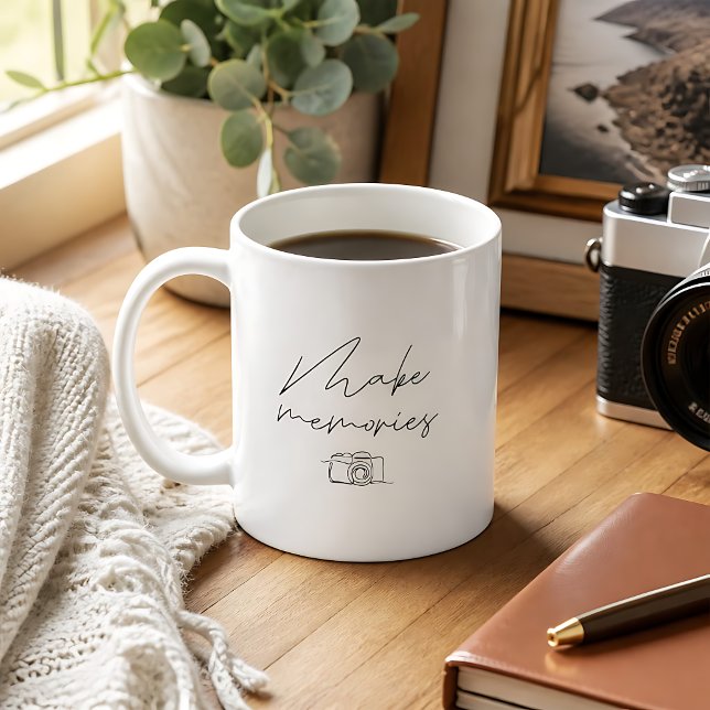 Erinnerungen schaffen kaffeetasse (Von Creator hochgeladen)