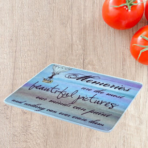 Erinnerungen Schneidebrett