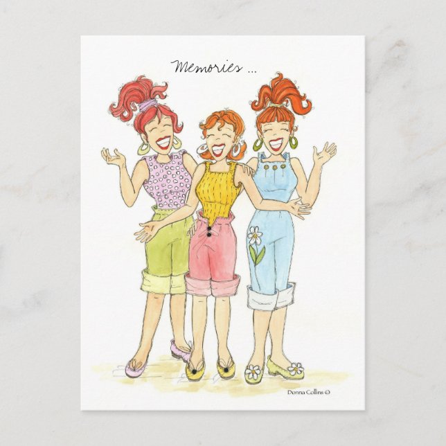 Erinnerungen sind ewig. postkarte (Vorderseite)