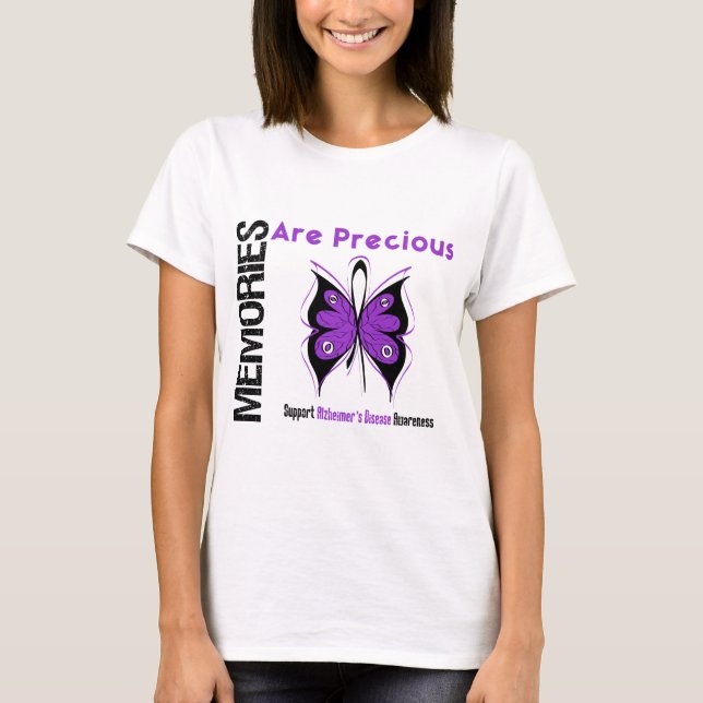 Erinnerungen sind wertvolle Alzheimer Krankheit T-Shirt (Vorderseite)