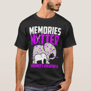 Erinnerungen sind wichtig für Alzheimer's Awarenes T-Shirt