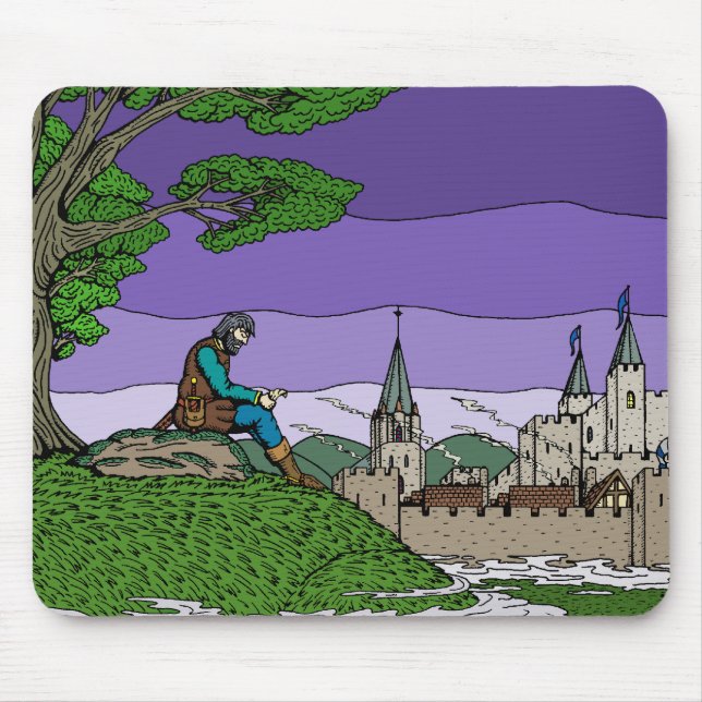 Erinnerungen von Camelot Mousepad (Vorne)