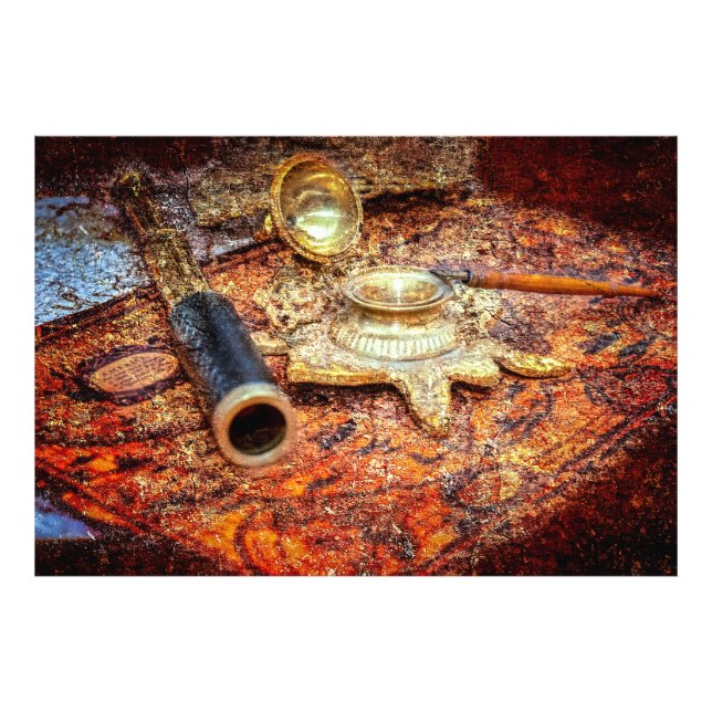 Erinnerungen von Fernwanderungen Fotodruck (Vorne)