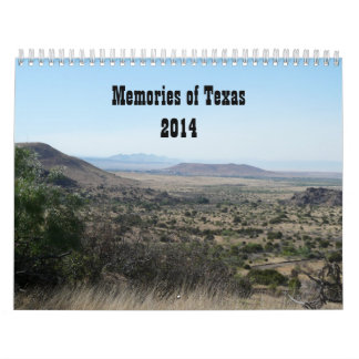 Erinnerungen von Texas-Fotografie Kalender