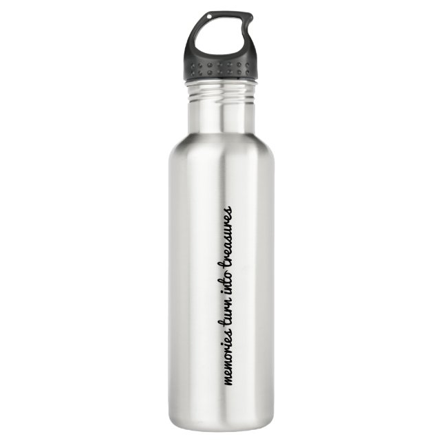 Erinnerungen Wasserflasche Edelstahlflasche (Vorderseite)