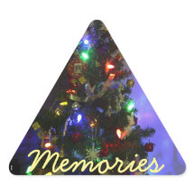 Erinnerungen Weihnachtsbaumsticker von RoseWrits