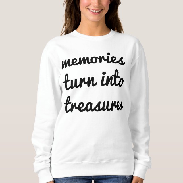 Erinnerungen Women's Basic Sweatshirt (Vorderseite)
