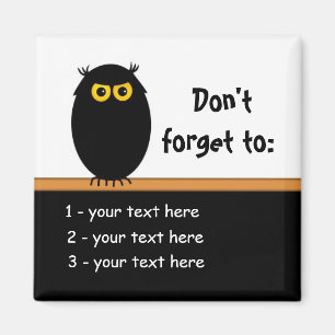 Erinnerungs-Anmerkungs-Magnet Magnet