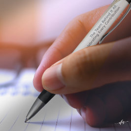 Erinnerungs-Event Stift | Benutzerdefiniertes Logo