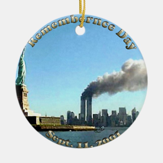 Erinnerungs-Tagessept. 911 11, 2001 Keramik Ornament (Vorne)