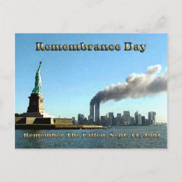 Erinnerungs-Tagessept. 911 11, 2001 Postkarte