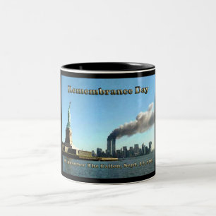 Erinnerungs-Tagessept. 911 11, 2001 Zweifarbige Tasse