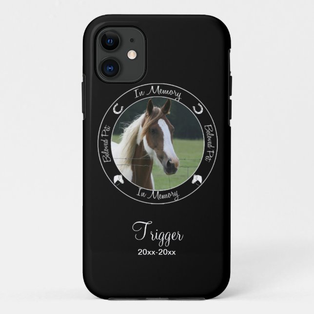 Erinnerungs- Verlust des Pferds - Case-Mate iPhone Hülle (Rückseite)