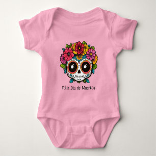 🌹 Erinnerungsblooms: Dia de Muertos 🌹 Tribut Baby Strampler