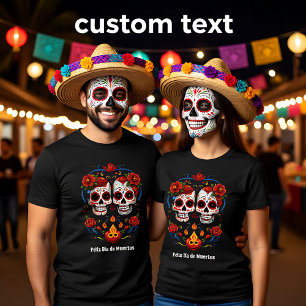 🌹 Erinnerungsblooms: Dia de Muertos 🌹 Tribut T-Shirt