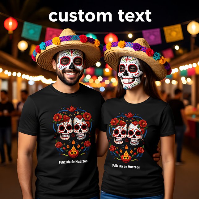 🌹 Erinnerungsblooms: Dia de Muertos 🌹 Tribut T-Shirt (🌹Remembrance Blooms Dia de Muertos Tribute 🌹 T-Shirt)