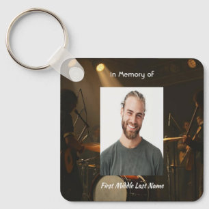Erinnerungsgeschenk Schlagzeuger Trommeln Band Schlüsselanhänger