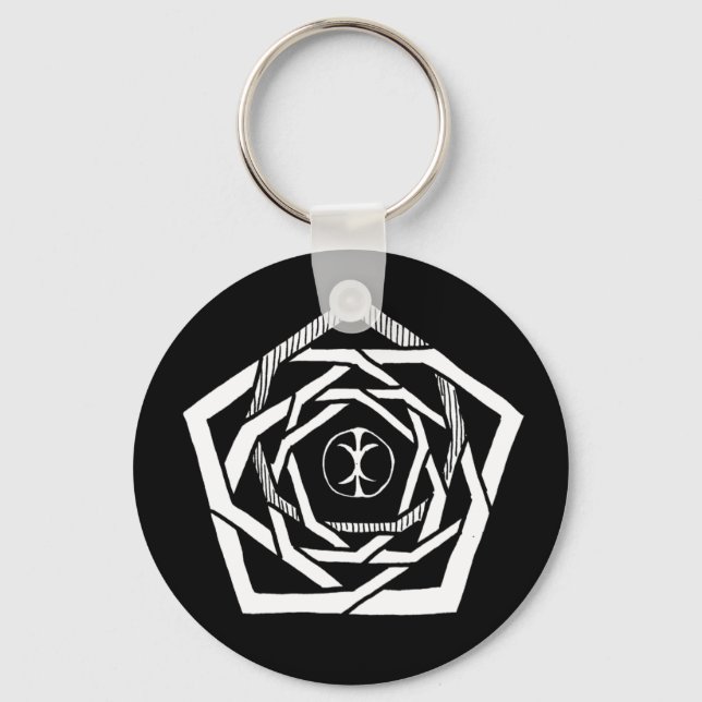 Erisian Mandala Reverse Schlüsselanhänger (Vorderseite)