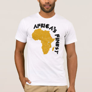 Eritrea, Afrikas feinste Karte von Afrika-Entwurf T-Shirt