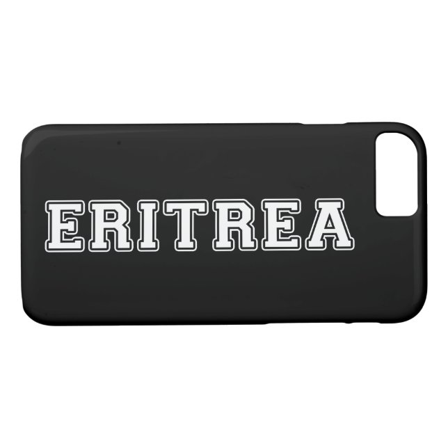 Eritrea Case-Mate iPhone Hülle (Rückseite (Horizontal))
