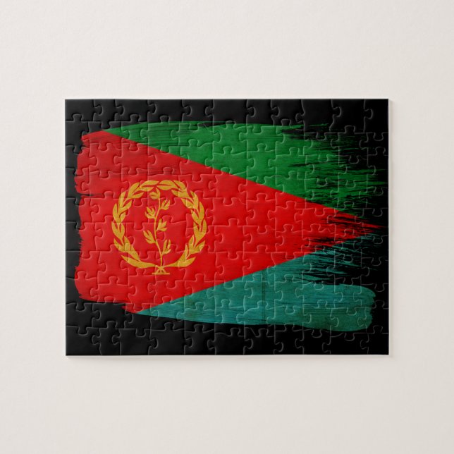 Eritrea-Flagge (Horizontal)