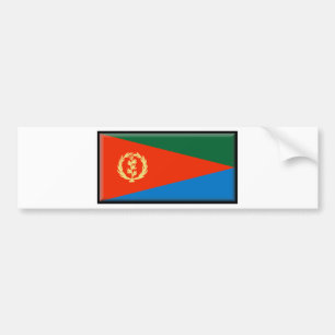 Eritrea-Flagge Autoaufkleber