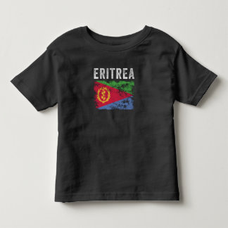 Eritrea-Flagge bedruckt - Eritreische Flagge Kleinkind T-shirt