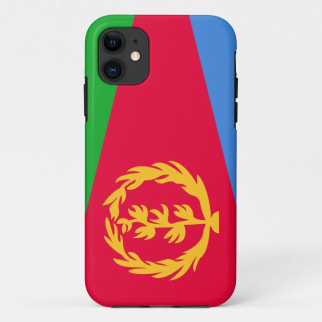 Eritrea-Flagge Case-Mate iPhone Hülle (Rückseite)