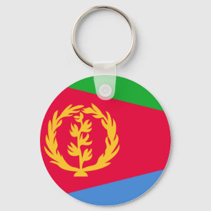Eritrea-Flagge Schlüsselanhänger