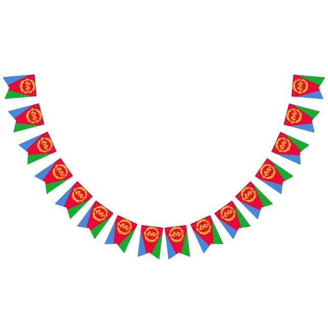Eritrea-Flagge Wimpelkette (Alle)