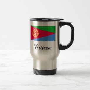 Eritrea-Flaggen-Entwurf Reisebecher