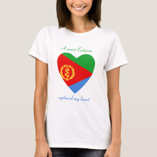 Eritrea-Flaggen-Schatz-T - Shirt