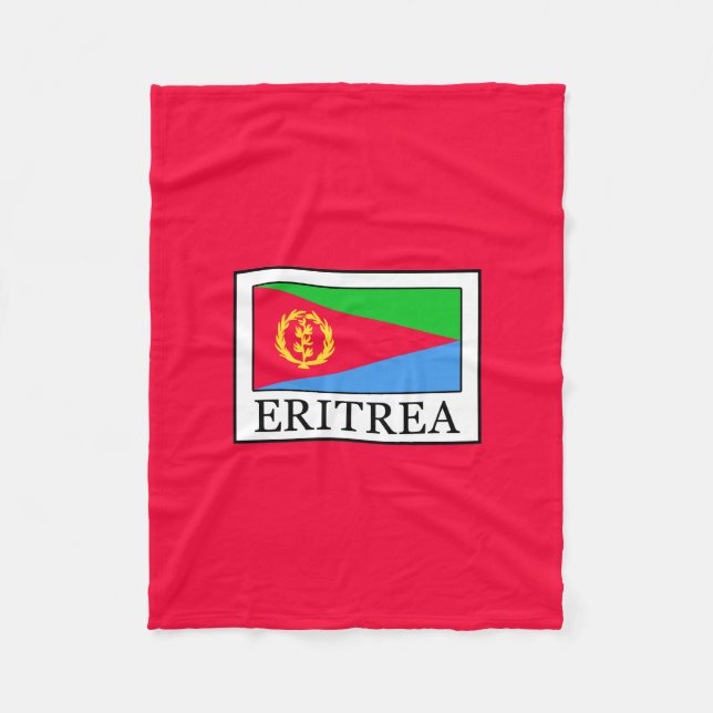 Eritrea Fleecedecke (Vorderseite)