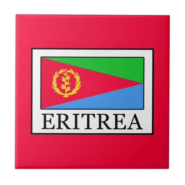 Eritrea Fliese (Vorderseite)