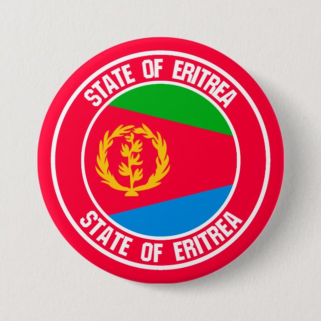 Eritrea-RundEmblem Button (Vorderseite)