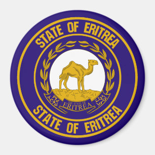 Eritrea-RundEmblem Magnet