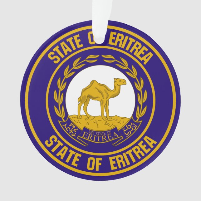Eritrea-RundEmblem Ornament (Vorderseite)