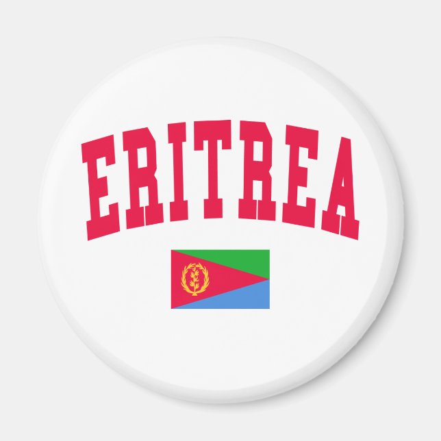 Eritrea Uni Style Magnet (Vorne)