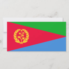 Eritreische Flagge (Eritrea) Karte